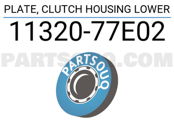 Suzuki 1132077E02 PLATE, CLUTCH HOUSING LOWER