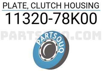 Suzuki 1132078K00 PLATE, CLUTCH HOUSING