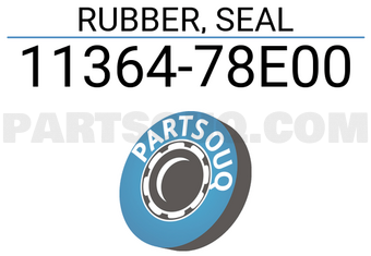 Suzuki 1136478E00 RUBBER, SEAL