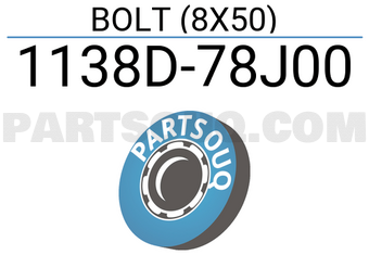 Suzuki 1138D78J00 BOLT (8X50)