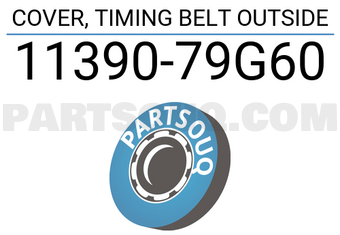 Suzuki 1139079G60 COVER, TIMING BELT OUTSIDE