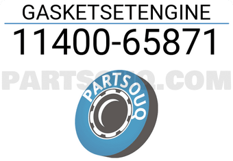 Suzuki 1140065871 GASKETSETENGINE