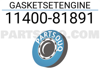 Suzuki 1140081891 GASKETSETENGINE