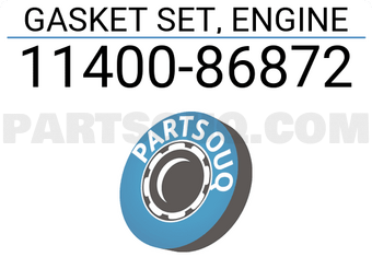 Suzuki 1140086872 GASKET SET, ENGINE