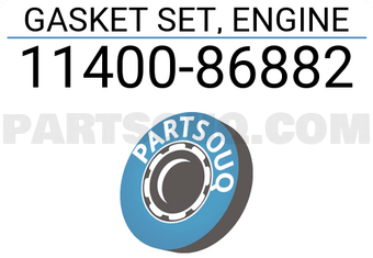 Suzuki 1140086882 GASKET SET, ENGINE