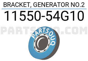 Suzuki 1155054G10 BRACKET, GENERATOR NO.2