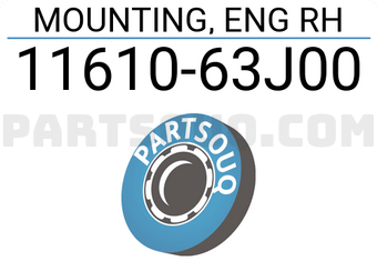 Suzuki 1161063J00 MOUNTING, ENG RH