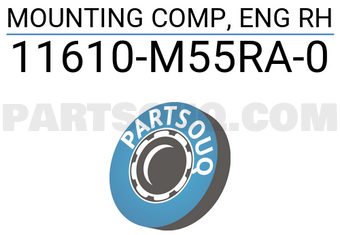 Suzuki 11610M55RA0 MOUNTING COMP, ENG RH