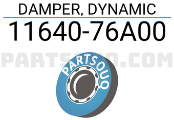 Suzuki 1164076A00 DAMPER, DYNAMIC