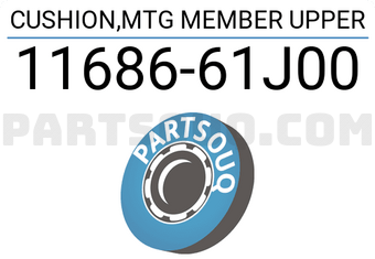 Suzuki 1168661J00 CUSHION,MTG MEMBER UPPER