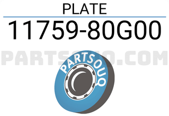 Suzuki 1175980G00 PLATE