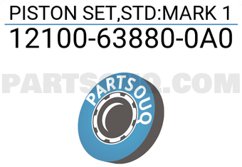 Suzuki 12100638800A0 PISTON SET,STD:MARK 1