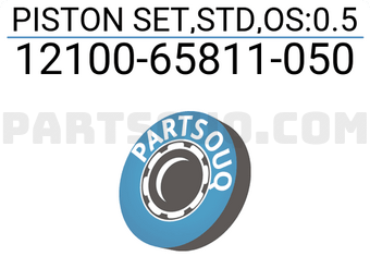 Suzuki 1210065811050 PISTON SET,STD,OS:0.5