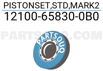 Suzuki 12100658300B0 PISTONSET,STD,MARK2