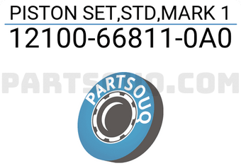 Suzuki 12100668110A0 PISTON SET,STD,MARK 1