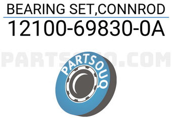 Suzuki 12100698300A BEARING SET,CONNROD