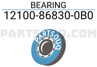 Suzuki 12100868300B0 BEARING