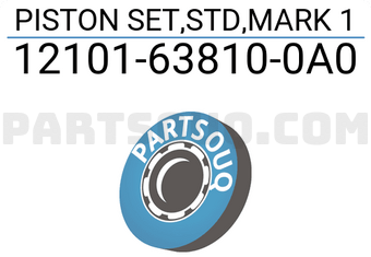 Suzuki 12101638100A0 PISTON SET,STD,MARK 1