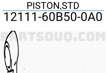 Suzuki 1211160B500A0 PISTON,STD