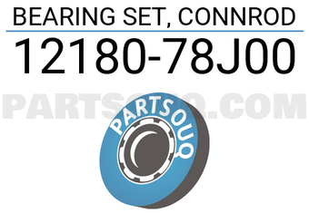 Suzuki 1218078J00 BEARING SET, CONNROD