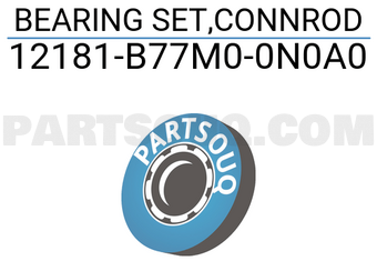 Suzuki 12181B77M00N0A0 BEARING SET,CONNROD