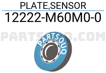 Suzuki 12222M60M00 PLATE,SENSOR