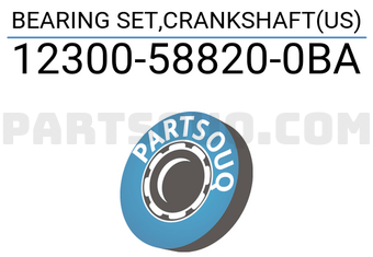 Suzuki 12300588200BA BEARING SET,CRANKSHAFT(US)