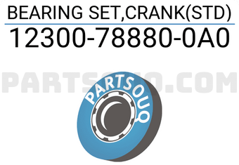 Suzuki 12300788800A0 BEARING SET,CRANK(STD)