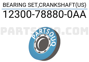 Suzuki 12300788800AA BEARING SET,CRANKSHAFT(US)