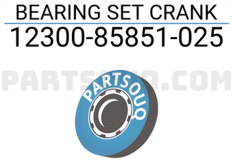 Suzuki 1230085851025 BEARING SET CRANK