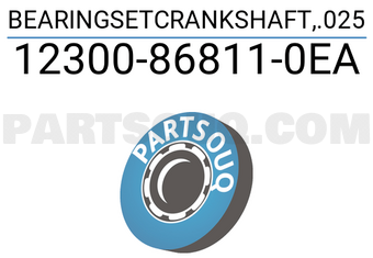 Suzuki 12300868110EA BEARINGSETCRANKSHAFT,.025