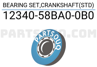 Suzuki 1234058BA00B0 BEARING SET,CRANKSHAFT(STD)