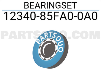 Suzuki 1234085FA00A0 BEARINGSET