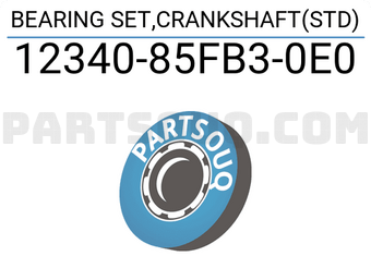 Suzuki 1234085FB30E0 BEARING SET,CRANKSHAFT(STD)