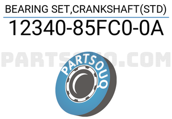 Suzuki 1234085FC00A BEARING SET,CRANKSHAFT(STD)