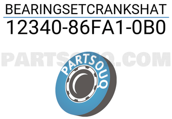 Suzuki 1234086FA10B0 BEARINGSETCRANKSHAT