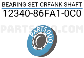 Suzuki 1234086FA10C0 BEARING SET CRFANK SHAFT