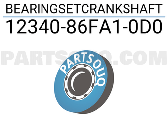 Suzuki 1234086FA10D0 BEARINGSETCRANKSHAFT