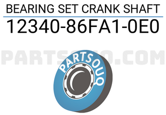 Suzuki 1234086FA10E0 BEARING SET CRANK SHAFT