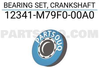 Suzuki 12341M79F000A0 BEARING SET, CRANKSHAFT