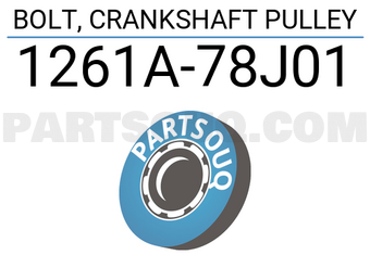 Suzuki 1261A78J01 BOLT, CRANKSHAFT PULLEY