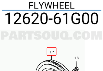 Suzuki 1262061G00 FLYWHEEL