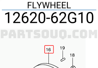 Suzuki 1262062G10 FLYWHEEL