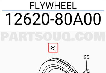 Suzuki 1262080A00 FLYWHEEL