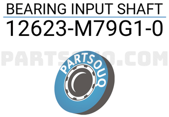 Suzuki 12623M79G10 BEARING INPUT SHAFT