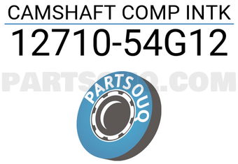 Suzuki 1271054G12 CAMSHAFT COMP INTK