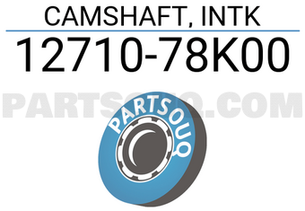 Suzuki 1271078K00 CAMSHAFT, INTK