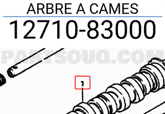 Suzuki 1271083000 ARBRE A CAMES