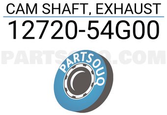 Suzuki 1272054G00 CAM SHAFT, EXHAUST
