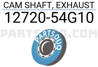 Suzuki 1272054G10 CAM SHAFT, EXHAUST